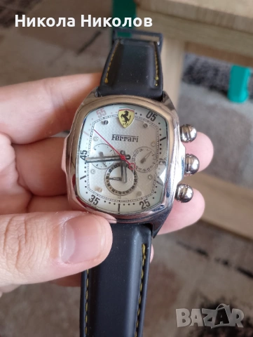 Автоматичен часовник на Ferrari , снимка 2 - Мъжки - 54510949