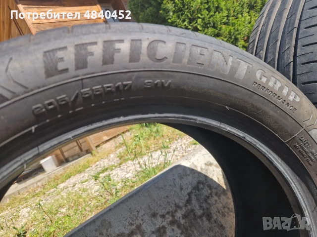 Летни гуми 205 55 17, DOT 0524, снимка 6 - Гуми и джанти - 54700461