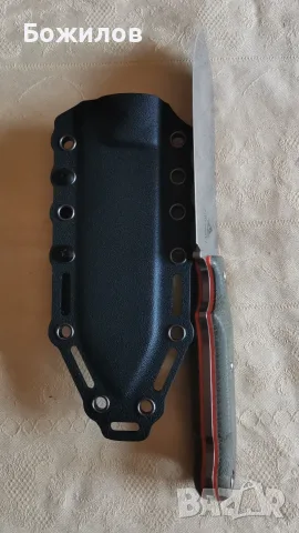 🔥 Легендарният White River Firecraft FC5 (CPM-S35VN / Green Micarta) – Чисто Нов!, снимка 7 - Ножове - 55588086