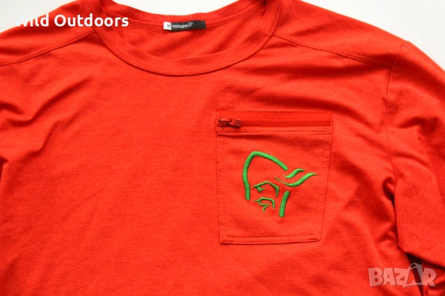 NORRONA Fjora Equaliser LW shirt - мъжка спортна горница, размер М, снимка 2 - Спортни дрехи, екипи - 54032092