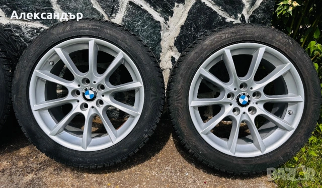 Оригинални джанти 18” BMW style 281 F10 +зимни гуми, снимка 5 - Гуми и джанти - 54731405
