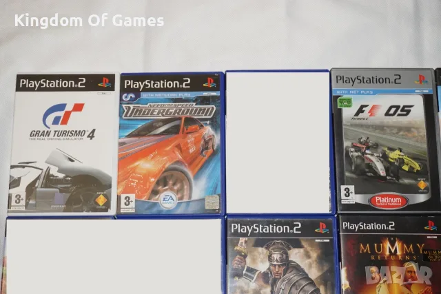 Игри за PS2 NFS Underground/MX World Tour/Paris Dakar/Gran Turismo 4/Shadow Of Rome/F1 05, снимка 2 - Игри за PlayStation - 54097225