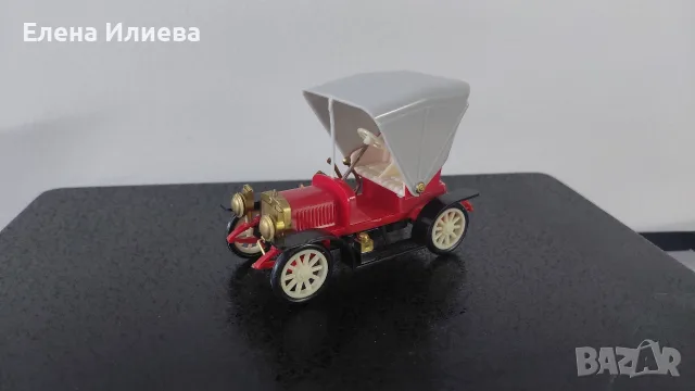 Ретро количка IGRA Laurin & Klement Voituretta 1906 - СОЦ с кутия, снимка 2 - Колекции - 55695362