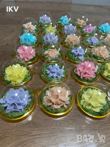 Цвете в купол , снимка 6 - Декорация за дома - 53990292