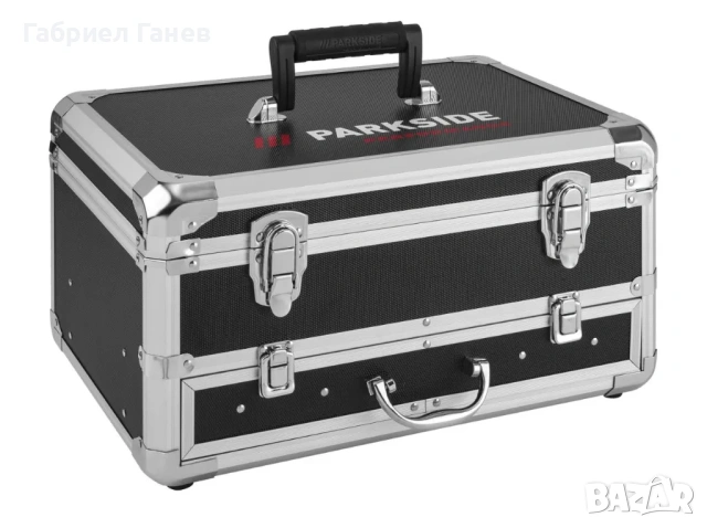 Чисто нов! Метален куфар с ударна бормашина, снимка 2 - Винтоверти - 53965725