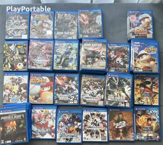 Японски игри за PS Vita