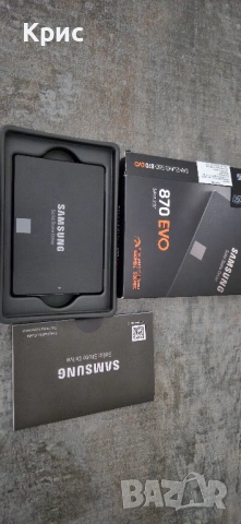 Продавам SSD Samsung 870 EVO и Samsung 850 EVO, снимка 2 - Твърди дискове - 54410977