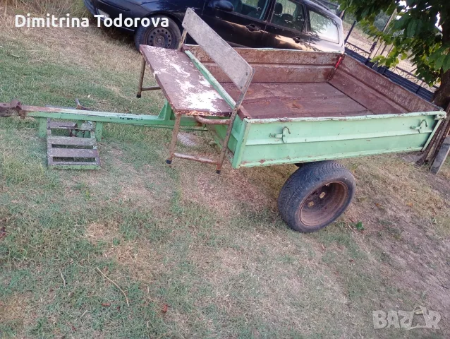 ремарке за моту фреза , снимка 4 - Селскостопанска техника - 55669446