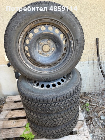 Зимни гуми с джанти