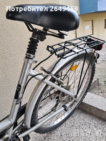 Алуминиев дамски велосипед 26 цола, снимка 3 - Велосипеди - 54236337
