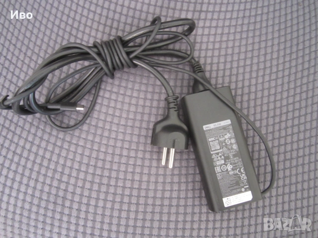 Оригинално зарядно Dell 65W USB-C