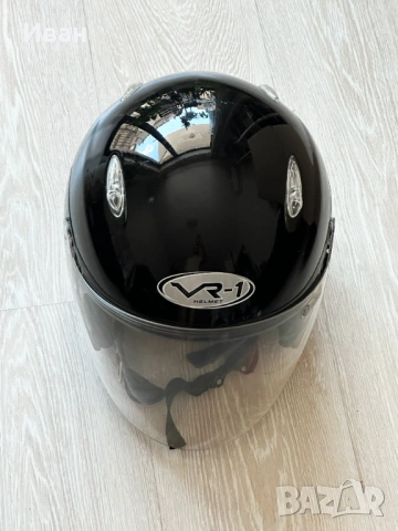 Мото ĸасĸа VR-1 за сĸутер/мотор - Черен гланц, Размер XL (61 см), снимка 2 - Аксесоари и консумативи - 54583283