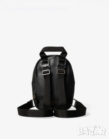 Adidas Originals Mini Pu Backpack Black — Унисекс мини раница Черно, снимка 2 - Раници - 54529749