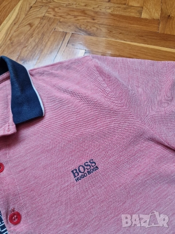 Страхотна мъжка тениска HUGO BOSS, размер L , снимка 9 - Тениски - 54548299
