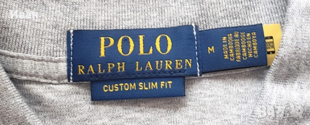 Нова оригинална фланелка Polo Ralph Lauren custom slim fit - размер M, снимка 4 - Тениски - 54072405