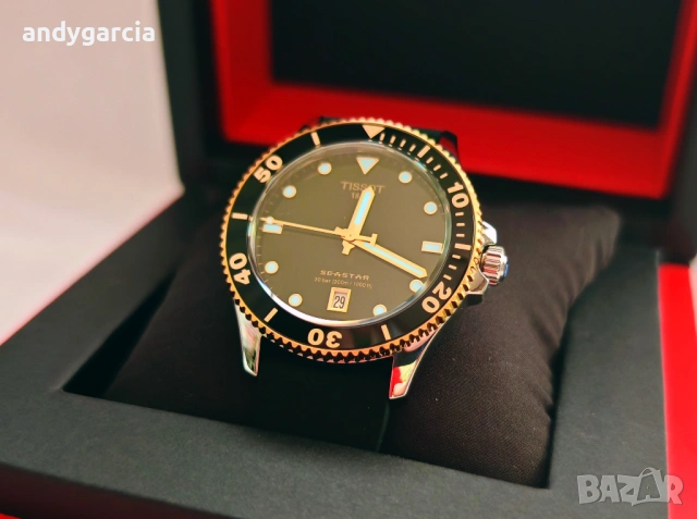 Tissot Seastar 1000 T120.410.27.051.00 мъжки часовник с дата чисто нов кутия книжки 100% оригинален, снимка 6 - Мъжки - 54901989