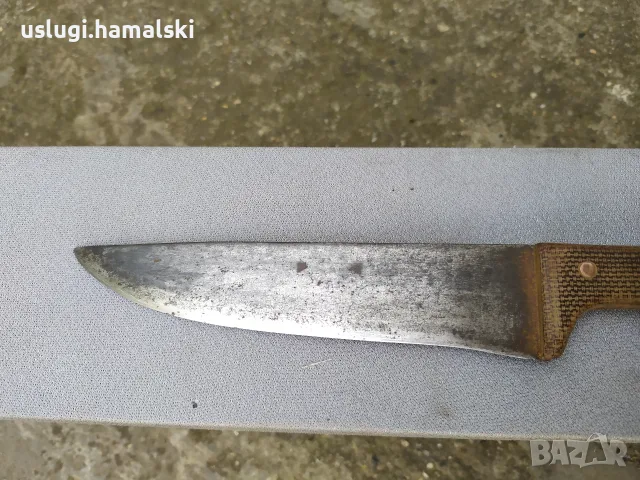 Стар здрав нож/сатър/мачете, снимка 3 - Антикварни и старинни предмети - 55364806