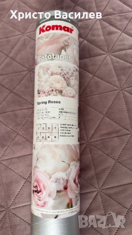 Фототапет Spring Roses 8-976 - 368/254см. НОВ, снимка 4 - Декорация за дома - 54923478