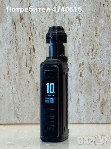 VooPoo Argus GT II 200W — Пълен Комплект — Carbon Black + MAAT Танк + 2x LG HG2 18650