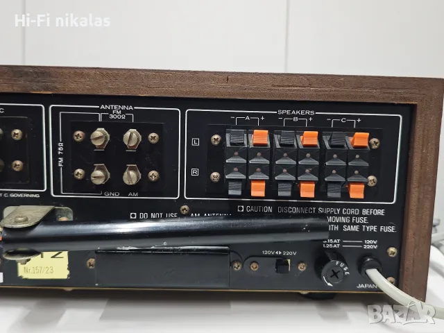 стерео усилвател ресийвър ретро Hi-Fi KENWOOD KR-5200, снимка 11 - Ресийвъри, усилватели, смесителни пултове - 55649912