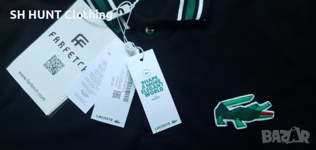 LACOSTE POLO Shirt размер M / L / XL поло тениска 0-2, снимка 3 - Тениски - 54803217