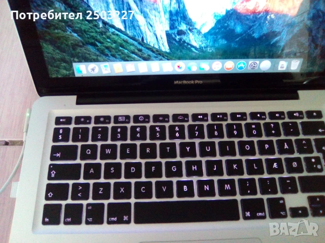 MacBook Pro(13.3-inch) /Intel Core 2 Duo ,2.53GHz/SSD 120 GB/4gb RAM/El Capitan, снимка 13 - Лаптопи за работа - 52683558