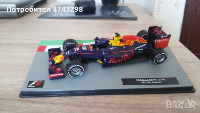 RED BULL RB12 - Max Verstappen - 2016, снимка 5 - Колекции - 54499709