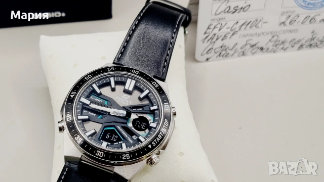 Мъжки часовник Casio Edifice EFV-C110L-1AVEF, снимка 7 - Мъжки - 55101788