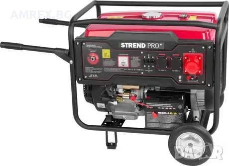 Бензинов генератор Strend Pro 6.5 kW – 2×230 V + 1×400 V