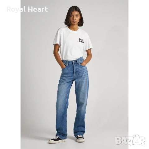 Дънки Pepe Jeans | Robyn - High Waist Straight | 29/30 (M), снимка 8 - Дънки - 54301216