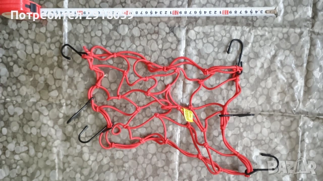 Аксесоари за мотор. Наколенки, термо чорапи за обувки, протектор за кръста и мрежа за багаж., снимка 3 - Аксесоари и консумативи - 54193558