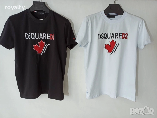 DSQUARED2 Нова Мъжка Тениска Два Цвята 