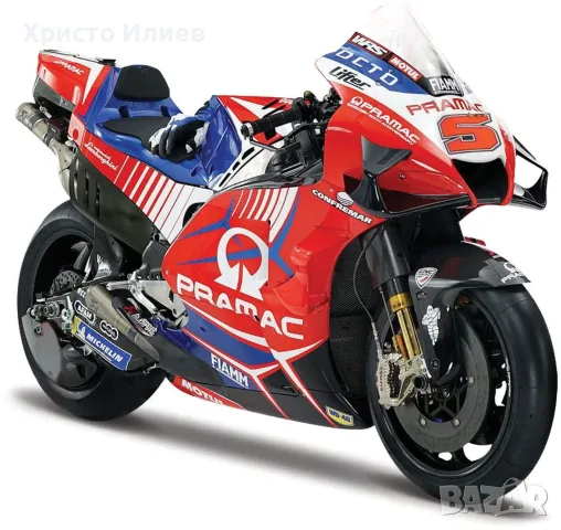 MAISTO Мотор Moto GP Desmosedici 1:18, снимка 7 - Влакчета, самолети, хеликоптери - 55381790