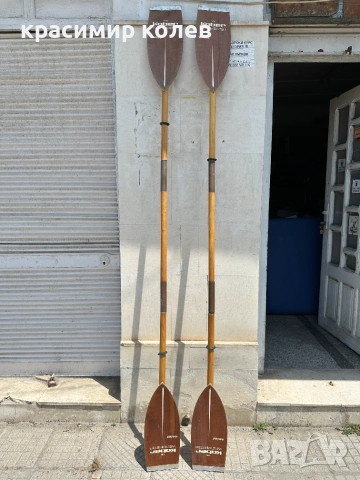 стари немски гребла за каяк/кану "KOBER", снимка 4 - Водни спортове - 55018448