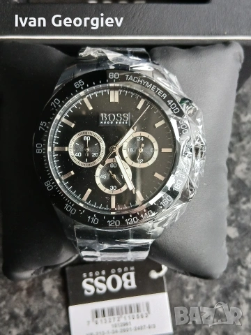 Нов часовник HUGO BOSS Icon Chronograph 1512961, снимка 10 - Мъжки - 54476919
