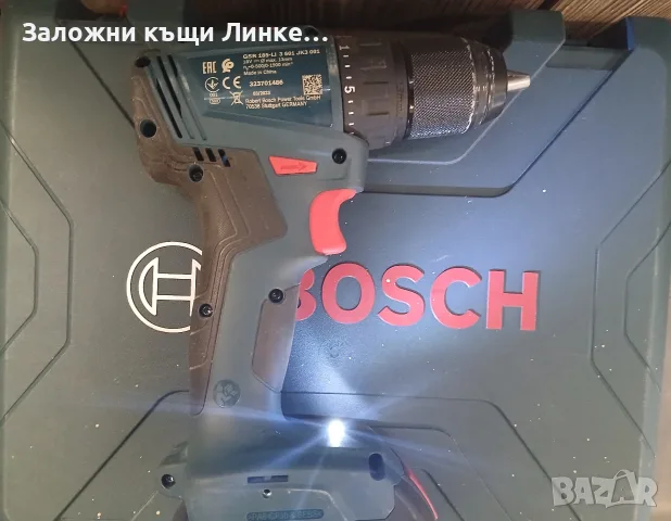 Безчетков винтоверт Bosch GSR 185-Li, снимка 2 - Винтоверти - 55380627