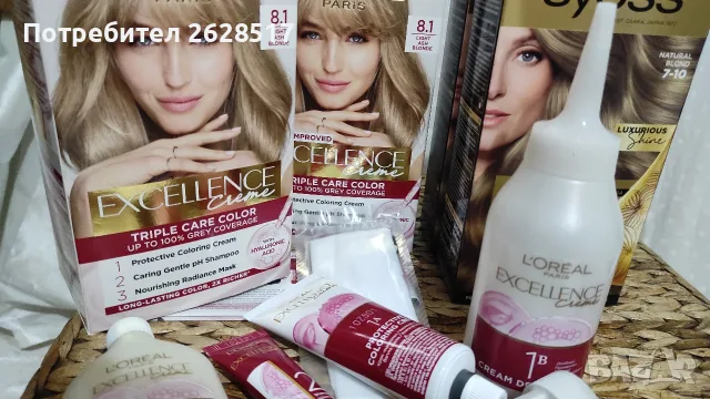 боя за коса Loreal excellence, снимка 5 - Продукти за коса - 55604887