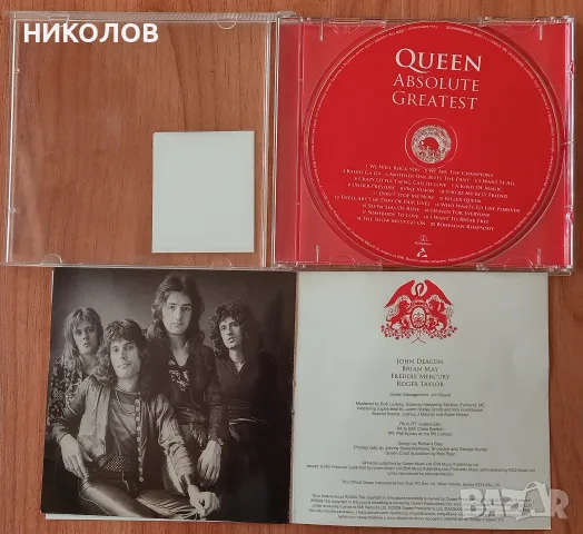 QUEEN - ABSOLUTE GREATEST , снимка 4 - CD дискове - 55622815