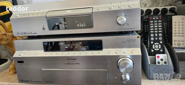 SONY DA 7100 ES*&*SONY NS 9100 ES*TOP, снимка 3 - Ресийвъри, усилватели, смесителни пултове - 49438273