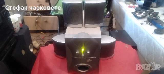 Активен субуфер със 4 тонколони комплект 