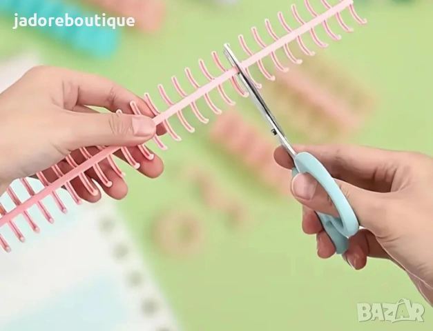 2 бр Спирала с отваряне за подвързване на тетрадки, планери, албуми, тефтери и други, снимка 3 - Ученически пособия, канцеларски материали - 54074721