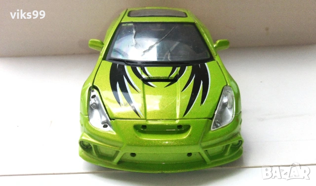 Bburago Toyota Celica GT-S 2003 Мащаб 1:24, снимка 6 - Колекции - 54502818