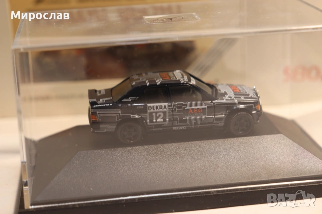 HERPA H0 1/87 MERCEDES 190 Е AMG РАЛИ МОДЕЛ КОЛИЧКА, снимка 4 - Колекции - 54758611