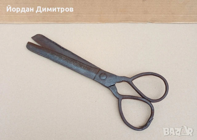 Стара абаджийска ножица 1868г