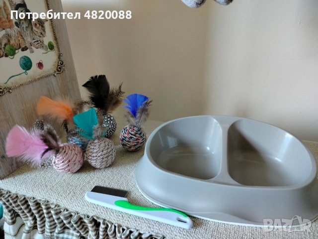 Котешка катерушка ПДЧ, ръчна декорация, УНИКАТ, снимка 14 - За котки - 54490982
