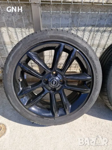 Джанти GM 17 цола , 4х100 , 7j , et44 , 215/45/17 Opel , Honda, снимка 5 - Гуми и джанти - 54576274