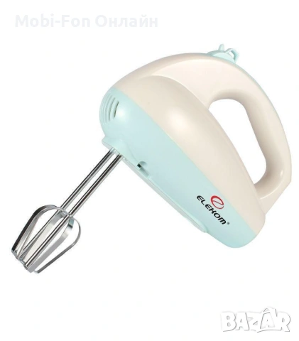 Миксер ЕК-919, 200W, 3 Степени на работа, Бъркалки за тесто, Бъркалки за яйца