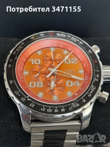 Лимитиран кварцов хронограф Invicta/Инвикта Aviator Tritnite, снимка 2 - Мъжки - 54514092