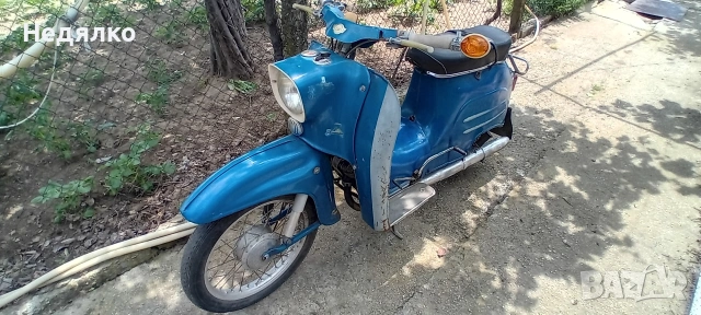 Simson Kr51/1,1969г,скутер,оригинал , снимка 2 - Мотоциклети и мототехника - 54677866