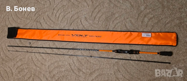 Комплект въдица и макара на Golden catch, снимка 2 - Въдици - 54019715